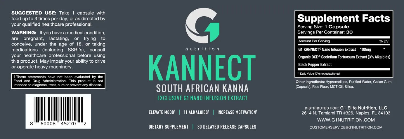 Kanna Supplements - KANNECT