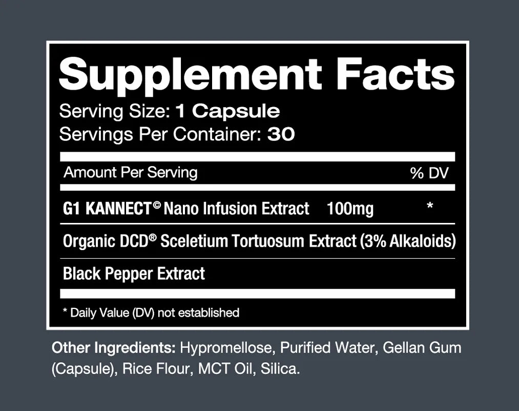 Kanna Supplements - KANNECT
